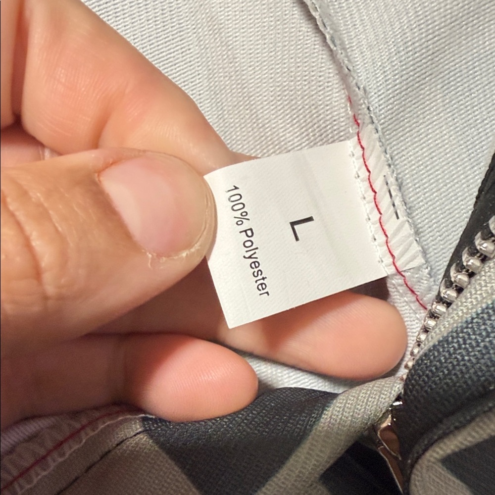 Amazon Men's Black and White Checkered Pants - Picture 4 of 4